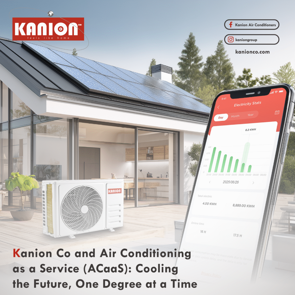 Kanion Co and Air Conditioning as a Service (ACaaS): Cooling the Future, One Degree at a Time