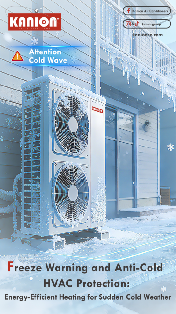 Freeze Warning and Anti-Cold HVAC Protection: Energy-Efficient Heating for Sudden Cold Weather