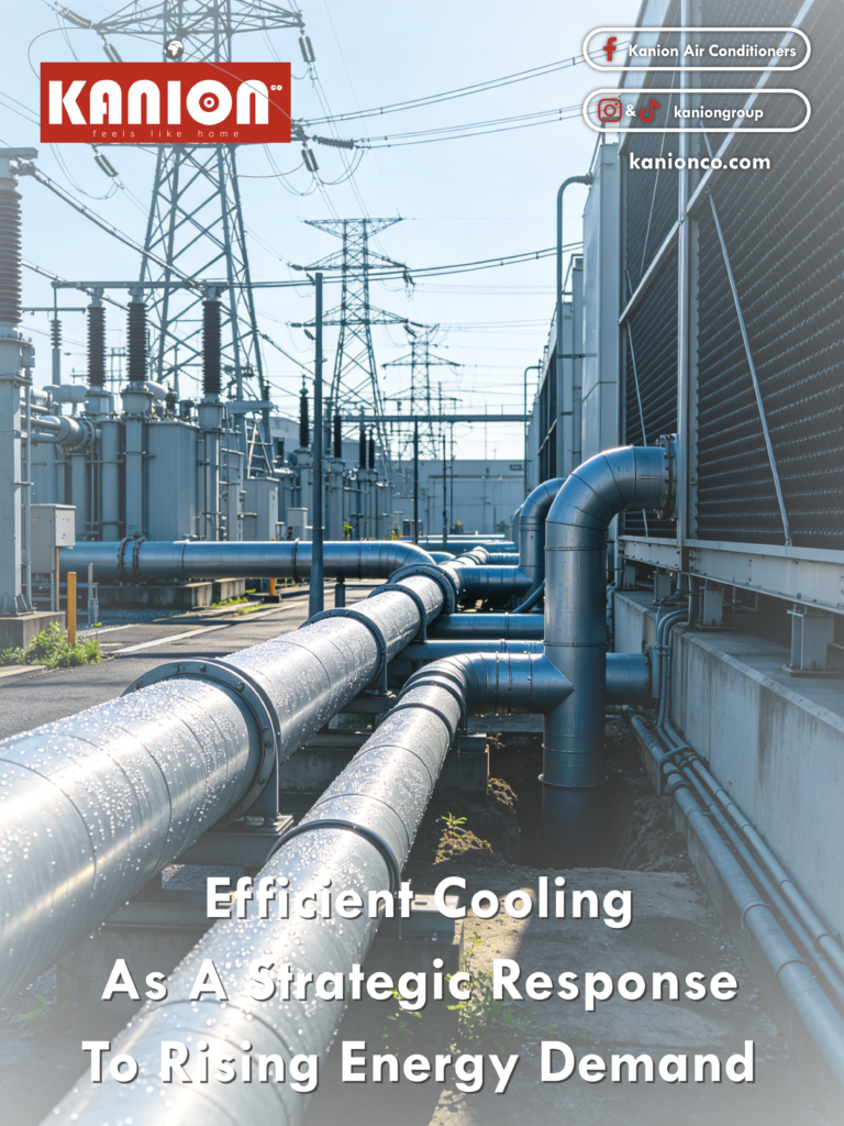 High-efficiency HVAC cooling systems responding to rising global electricity demand and energy performance expectations.