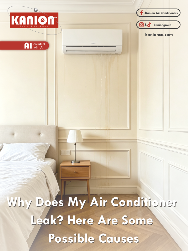 Why does my air conditioner leak? Common causes of indoor AC water leaks